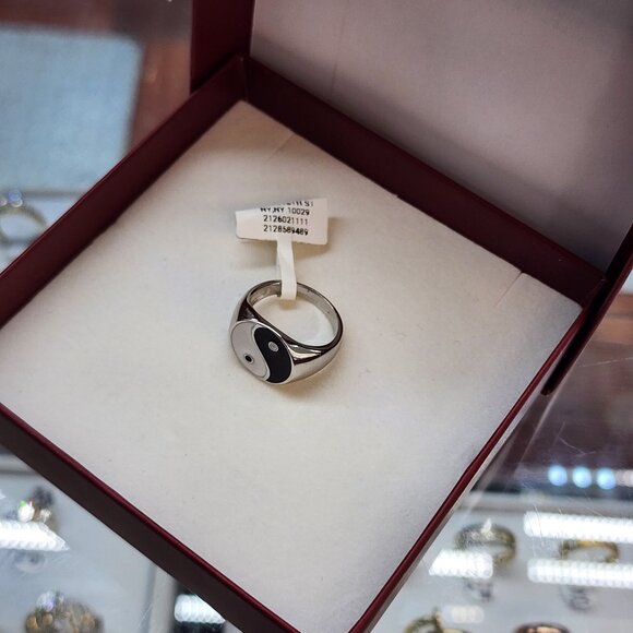 Find Your Balance – Sterling Silver 925 Yin Yang Ring | Brand New - Picture 4 of 7